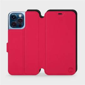 Etui Soft Touch do Apple iPhone 13 Pro Max - wzór Żywa czerwień z czernią