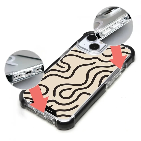 Etui MagSafe Elite Bumper Apple iPhone 15 Pro - wzór DA60D