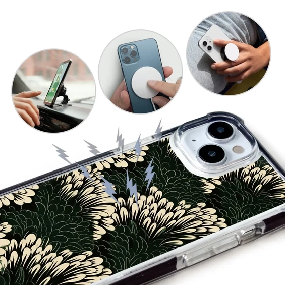 Etui MagSafe Elite Bumper Apple iPhone 15 Pro Max - wzór DA45D