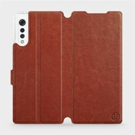 Etui do LG Velvet - wzór Brown&Gray