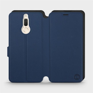 Etui Soft Touch do Huawei Mate 10 Lite - wzór Głęboki granat z czernią