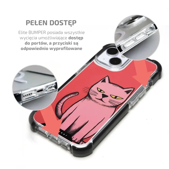 Etui MagSafe Elite Bumper Apple iPhone 13 Pro Max - wzór D026D