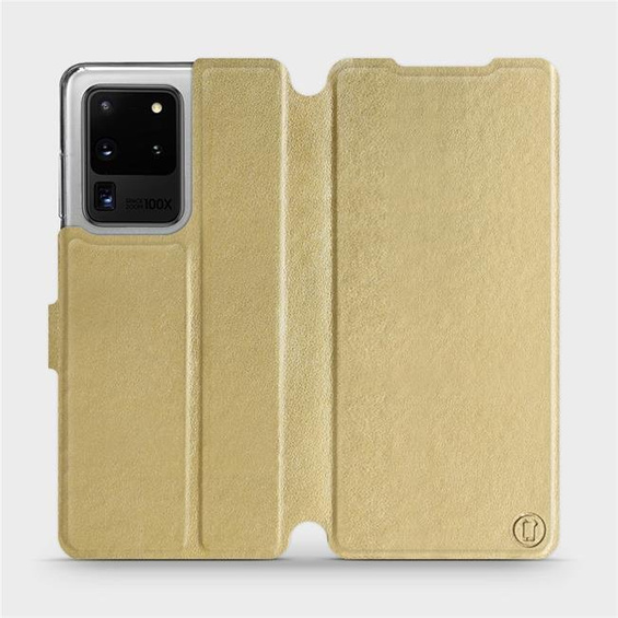 Etui do Samsung Galaxy S20 Ultra - wzór Gold&Orange