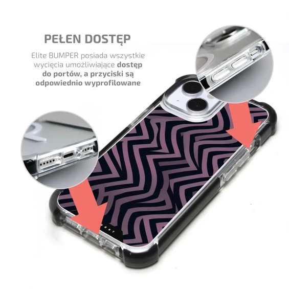 Etui MagSafe Elite Bumper Apple iPhone X - wzór DA55D