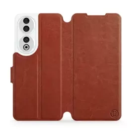 Etui do Huawei Honor 90 - wzór Brown&Orange