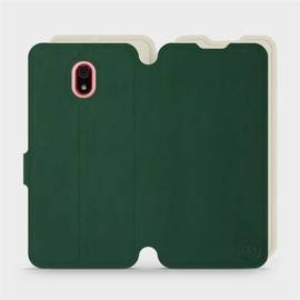Etui Soft Touch do Xiaomi Redmi 8a - wzór Miejska zieleń z platyną