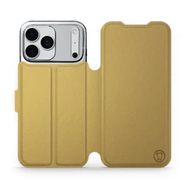 Etui do Apple iPhone 17 Pro Max - wzór Gold&Orange
