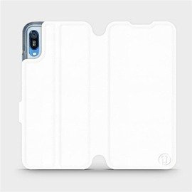 Etui do Huawei Y6 2019 - wzór White&Gray