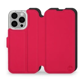 Etui Soft Touch do Apple iPhone 16 Pro - wzór Żywa czerwień z czernią