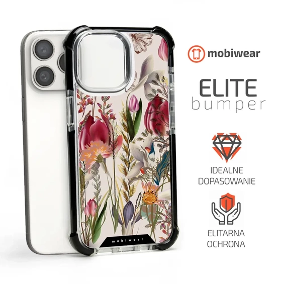 Etui MagSafe Elite Bumper Apple iPhone 15 Pro Max - wzór D002D