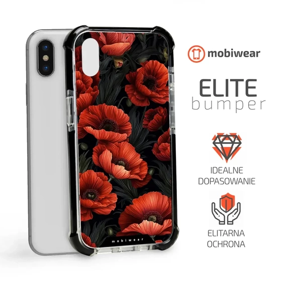 Etui MagSafe Elite Bumper Apple iPhone XS - wzór D006D