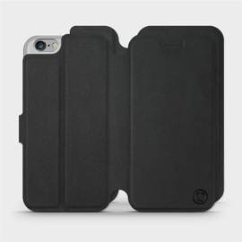 Etui Soft Touch do Apple iPhone 6 - wzór Satynowa czerń