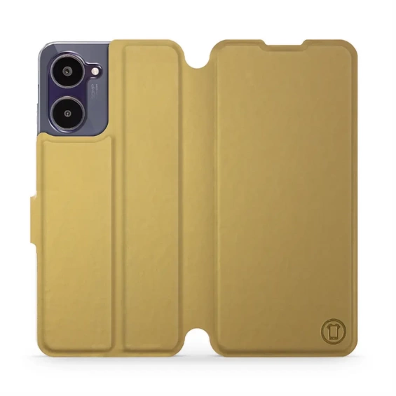 Etui do Realme 10 - wzór Gold&Gray