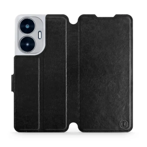 Etui do Realme C55 - wzór Black&Orange