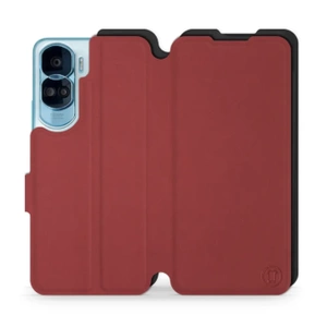 Etui Soft Touch do Huawei Honor 90 Lite - wzór Zachodząca czerwień z czernią