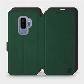 Etui Soft Touch do Samsung Galaxy S9 Plus - wzór Miejska zieleń z czernią