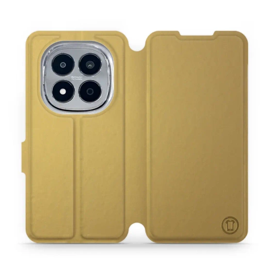 Etui do Xiaomi Redmi Note 15 Pro 5G - wzór Gold&Orange