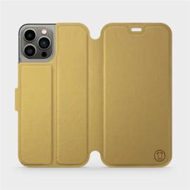 Etui do Apple iPhone 13 Pro - wzór Gold&Gray