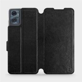 Etui do Motorola Moto E22i - wzór Black&Orange