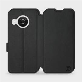 Etui Soft Touch do Nokia X10 - wzór Satynowa czerń