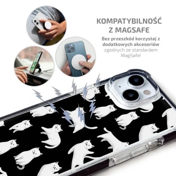 Etui MagSafe Elite Bumper Apple iPhone 8 - wzór D163D