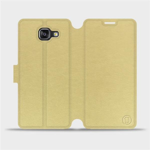 Etui do Samsung Galaxy A5 2016 - wzór Gold&Orange