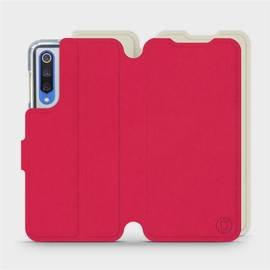 Etui Soft Touch do Xiaomi Mi 9 SE - wzór Żywa czerwień z platyną