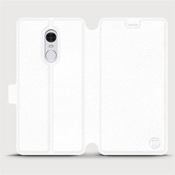 Etui do Xiaomi Redmi Note 4X - wzór White&Orange