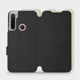 Etui Soft Touch do Xiaomi Redmi Note 8 - wzór Satynowa czerń z platyną