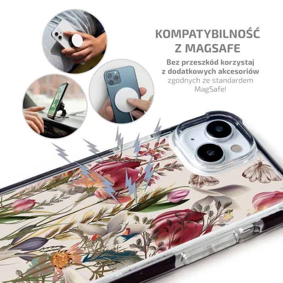 Etui MagSafe Elite Bumper Apple iPhone 15 - wzór D002D