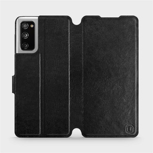 Etui do Samsung Galaxy S20 FE - wzór Black&Orange