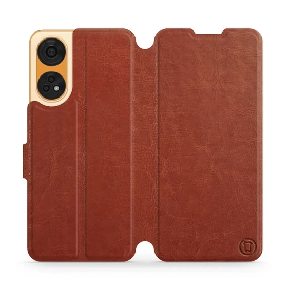 Etui do OPPO Reno 8T 5G - wzór Brown&Orange