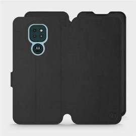 Etui Soft Touch do Motorola Moto G9 Play - wzór Satynowa czerń