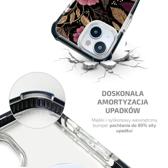 Etui MagSafe Elite Bumper Apple iPhone 17 Pro - wzór D170D