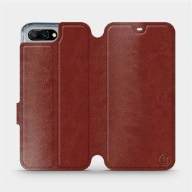 Etui do Huawei Honor 10 - wzór Brown&Gray