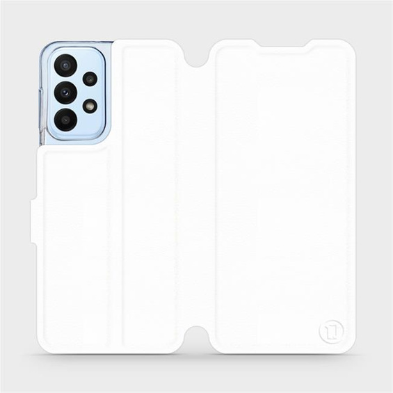 Etui do Samsung Galaxy A23 - wzór White&Orange