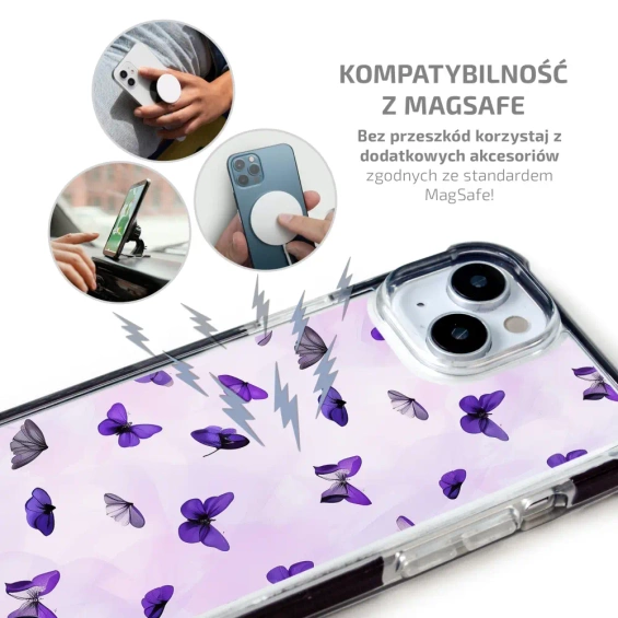 Etui MagSafe Elite Bumper Apple iPhone 14 - wzór DP77D