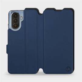 Etui Soft Touch do Huawei Nova Y70 - wzór Głęboki granat z czernią