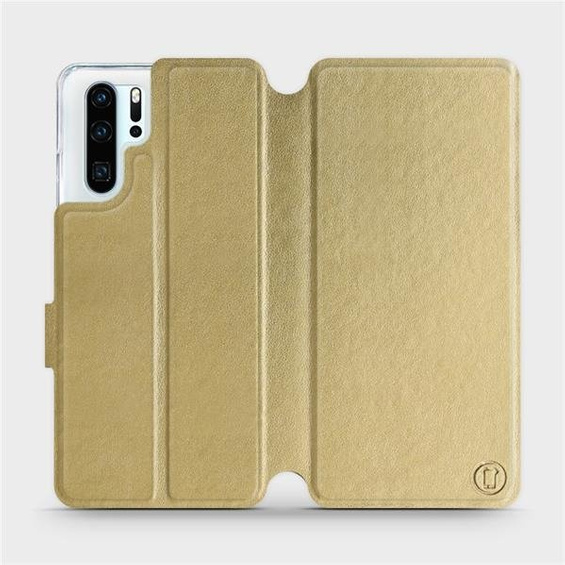 Etui do Huawei P30 Pro - wzór Gold&Gray