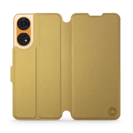 Etui do OPPO Reno 8T 5G - wzór Gold&Orange