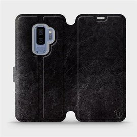 Etui do Samsung Galaxy S9 Plus - wzór Black&Orange