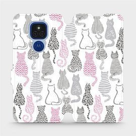 Etui do Motorola Moto E7 Plus - wzór MX01S