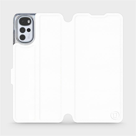 Etui do Motorola Moto G22 - wzór White&Gray