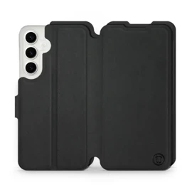 Etui Soft Touch do Samsung Galaxy S24 Plus - wzór Satynowa czerń