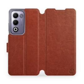 Etui do OPPO A5m - wzór Brown&Orange