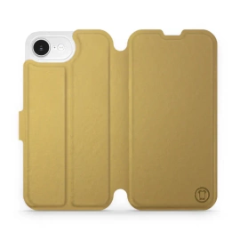 Etui do Apple iPhone 16e - wzór Gold&Gray