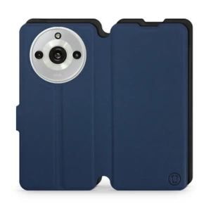 Etui Soft Touch do Realme 11 Pro - wzór Głęboki granat z czernią