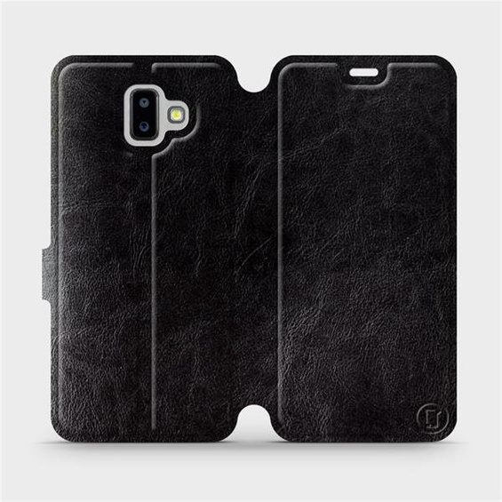 Etui do Samsung Galaxy J6 Plus 2018 - wzór Black&Gray