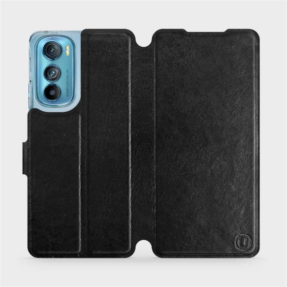 Etui do Motorola Edge 30 5G - wzór Black&Orange