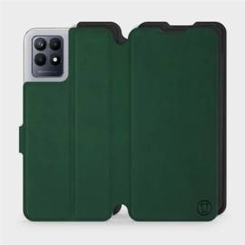 Etui Soft Touch do Realme Narzo 50 - wzór Miejska zieleń z czernią